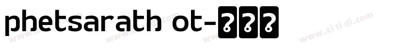 phetsarath ot字体转换